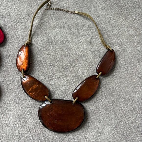 Boho Necklace Collar Set of 3 - Picture 3 of 7